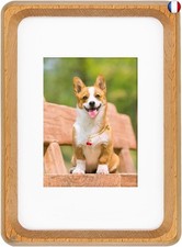 TEYCLZORE Petit cadre photo en bois 3,5x5 pouces, mini cadre photo, affiche des