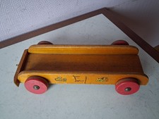 charette jouet en bois à 4