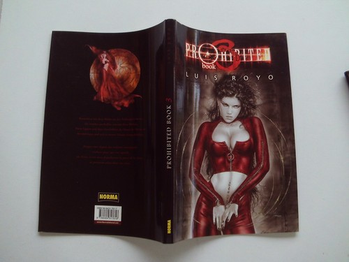 Luis royo prohibited book - royo,