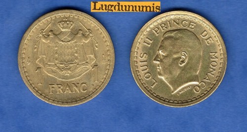 Monaco franc 1943 ttb - franc,