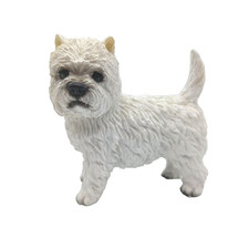 Westie Figurine Hand Painted
