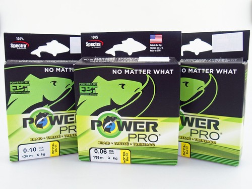Powerpro vis yellow 135m - yellow,