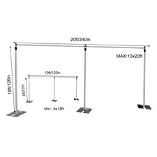 Pipe and Drape Backdrop St