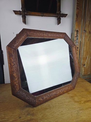 Miroir art déco ancien - art, cadre