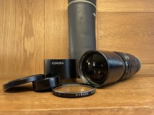 Près De Mint W / Étui Sankyo Kohki Komura 300mm F/5 Téléphoto Verre Uni M42 /