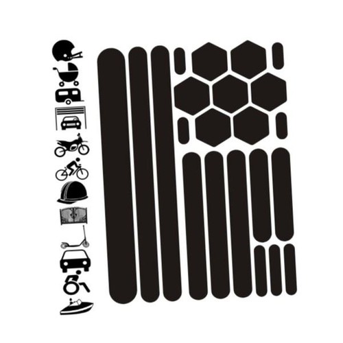 Autocollant réfléchissant - autocollant,