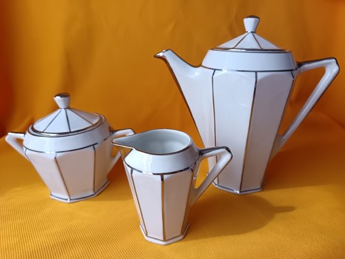 Ancienne cafetiere sucrier pot - ancienne,