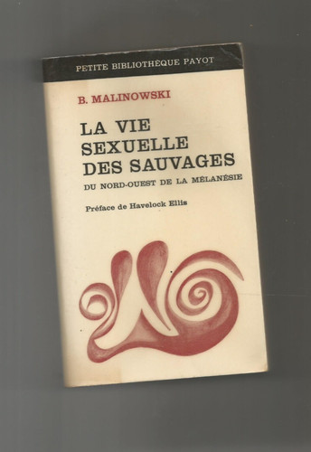Vie sexuelle des sauvages - vie,