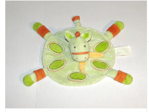 Doudou peluche cheval ane - peluche,