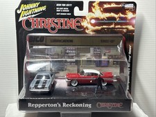 Johnny Lightning 1/64 🇫🇷 Diorama Christine Repperton 1958  Fury + Camaro