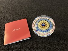 Presse papier millefiori en cristal de Baccarat mod10