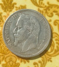 5 francs NAPOLEON III  1868 BB