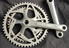 Pédalier manivelles 170mm Ofmega Mundial plateaux 52 42