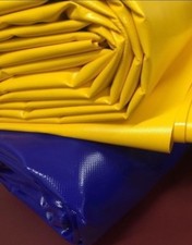 620G Camion Toile En PVC Jaune