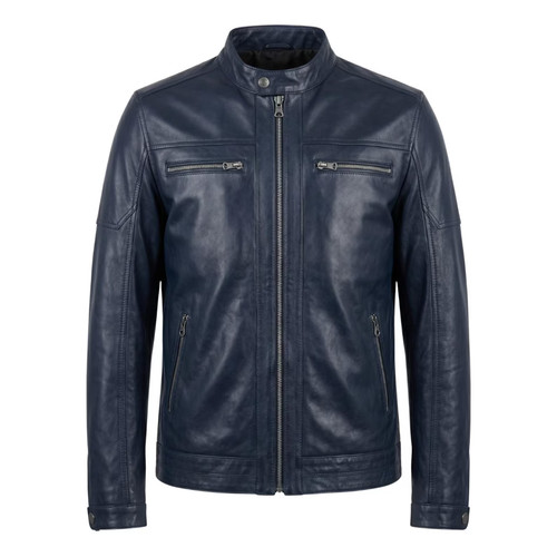 Veste motard homme cuir - motard, en