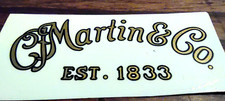 MARTIN decal HEADSTOCK LOGO TETE DE GUITARE MARTIN
