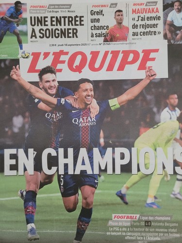 équipe 18 septembre - l,