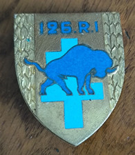 Insigne 126° RI Régiment