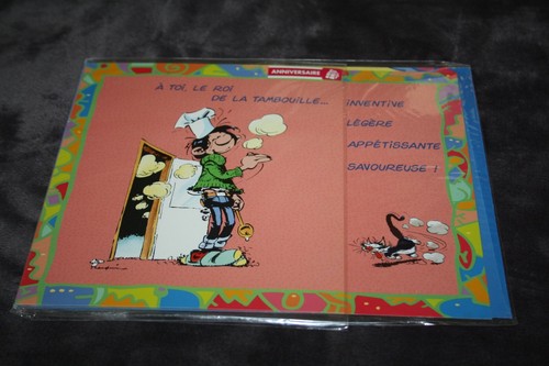 Gaston lagaffe carte postale - gaston,
