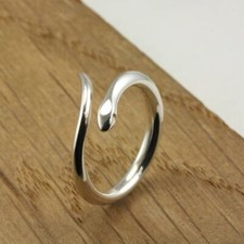 Bande De Bague En Argent