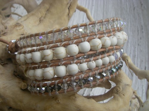 Wraps bracelet perles - wraps,
