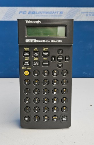 Tektronix tsg601 serial - tektronix,