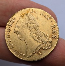 Double Louis d'or à la tête nue - Louis XVI - A - Paris - 1785 (année rare)