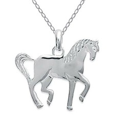 LOT Pendentif Cheval en ARGENT