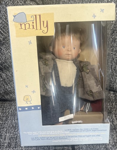 Vintage milly joe doll - milly, 14”