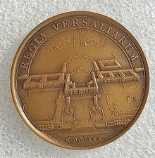 Medaille louis xiv - louis, vue