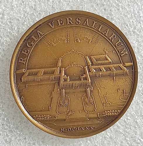 Medaille louis xiv vue - louis,