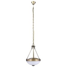 Suspension En Verre Métal E27