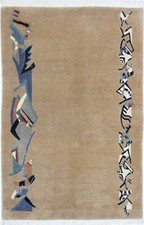 Original Nepal Tissés à la Main Tapis Oriental 202 X 141 CM Top Article