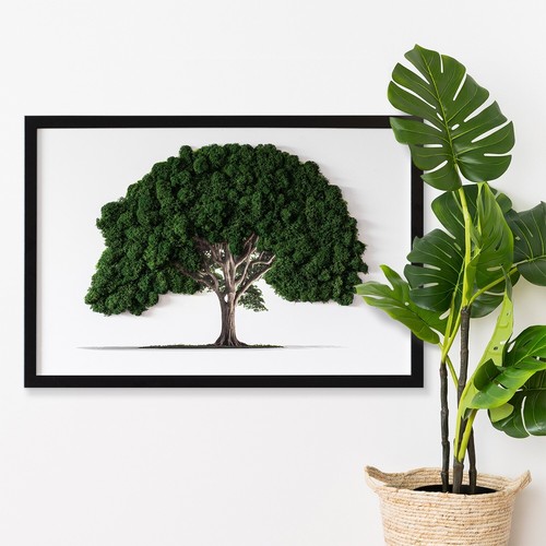Tableau mural mousse - tableau,