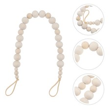  2pcs Perles en bois Rideaux