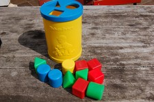 Fisher Price Jouet  bébé 1977 - VINTAGE - bon état - Jeu d'adresse