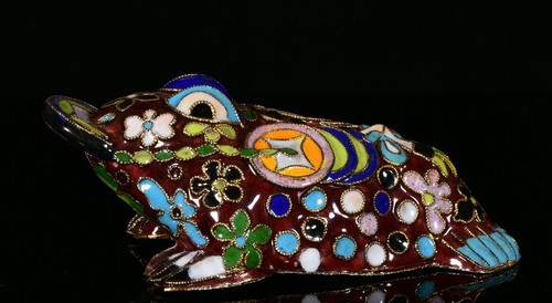 Old cloisonne enamel bronze - cloisonne,