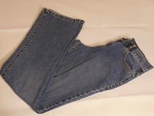 Calvin Klein Skinny Boot Cut Jeans Medium Distressed Wash Ladies Size 7