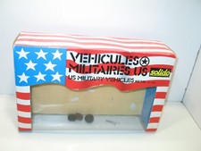 SOLIDO, BOITE d'origine,  coffret VIDE véhicules militaires USA   bon état
