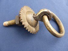 Anneau poignée rosace laiton