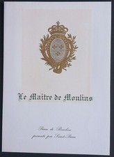 Encart Philatélique Tableau