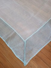 nappe rectangle - bleu et