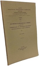 Doctrines et méthodes de S