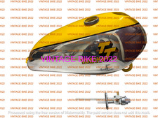 YAMAHA XT TT 500 JAUNE CHROME