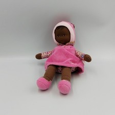 Doudou Poupée métis rose fleurs Mademoiselle Corolle - 31762