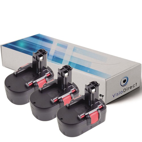 Lot batteries 14 4v - x3, 14.4v