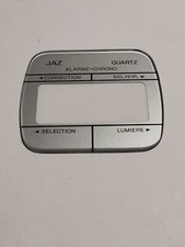 JAZ - GLACE POUR MONTRE AFFICHAGE LCD REF MW6102 - ALARME CHRONO