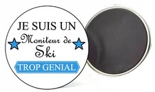 Magnet badge je suis un