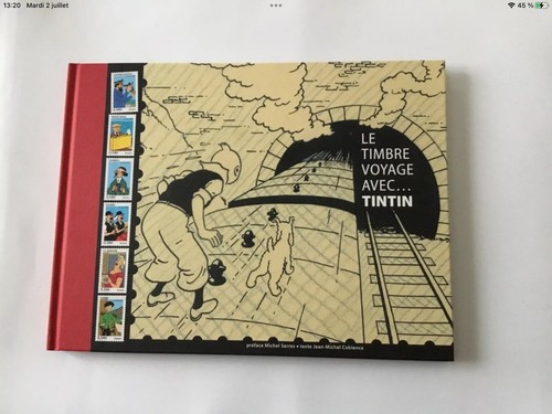 France livre tintin avec les - livre,