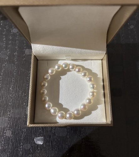 Bracelet perles akoya du - bracelet,